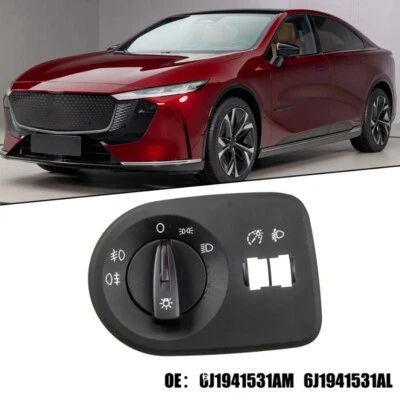 Tapa de interruptor de control de faros antiniebla para Seat Ibiza 2009-2015 6J1941531AL Foto 1 de 4