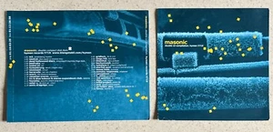 2002 Masonic Promo Double CD With Original Poster And Info Sheet. DOWNTEMPO. - Picture 1 of 6