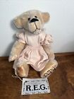 One Of A Kind Mohair Jointed Teddy Bear  ?Gabriel? Artist Ruth Gallagher Reg 11?