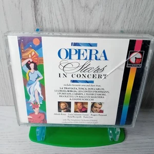 OPERA STARS IN CONCERT AUDIO BOOK CASSETTE DOUBLE TAPE - RARE RETRO - Picture 1 of 4