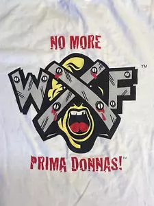 CAMISA VINTAGE XWF Xcitement Wrestling Federation 2001 ¡No More Prima Donnas! - Imagen 1 de 5