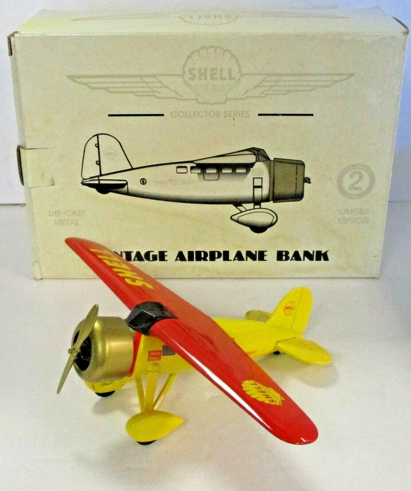Spec Cast 压铸老式飞机银行外壳 - 预先拥有! — 第 1/1 张图片