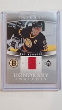 2006-07 Upper Deck Trilogy Ray Bourque Honorary Swatches Relic Bruins NM Nice