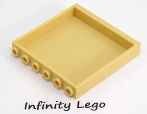 4 LEGO Panel de Pared Grande Tostado/Beige 1 x 6 x 5 (35286 59349 59350) 4 Piezas - Imagen 1 de 1