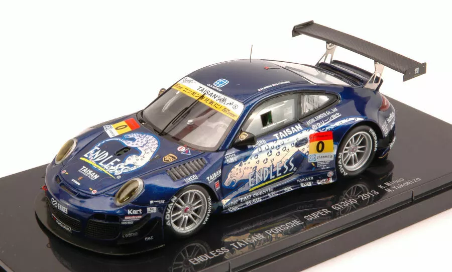 Porsche 997 Gt3 #0 12th Super Gt300 2013 K. Mineo / N. Yokomizo 1:43 Model EBBRO - Immagine 1 di 1