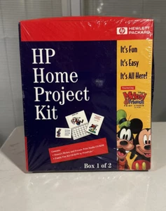 HP Home Project Kit DISNEY Mickey Mouse CD ROM Printing Projects Banners Art NIP - Picture 1 of 2
