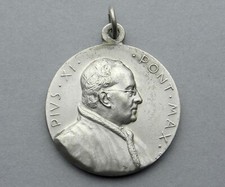 Antique Religious Medal. Pope Pius XI. 1933 - 1934. Roma. Pie.