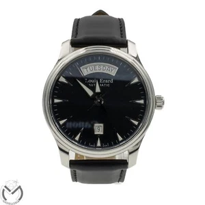 Orologio LOUIS ERARD Heritage 67258AA03 Automatico ETA 2834-2 pelle uomo 193vv24 - Foto 1 di 8