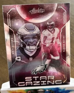 2023 Absolute Jalen Hurts Star Gazing Base Insert, Eagles! - Picture 1 of 2