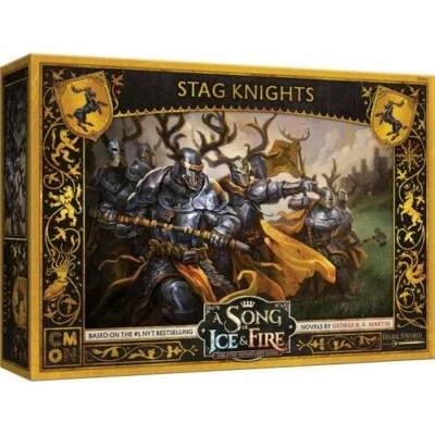 A Song of Ice & Fire: Tabletop Miniatures Game - Stag Knights - Image 1 of 4