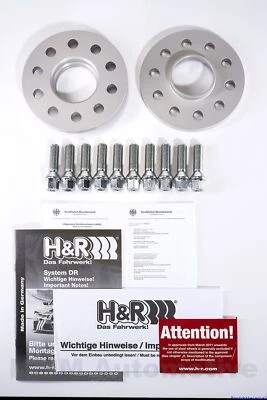 H&R Abe wheel spacer set silver 28 mm Porsche 911 Turbo (type 996 turbo) - Image 1 of 4