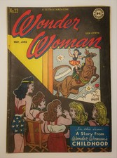 WONDER WOMAN #23 DC Comics 1947 Golden Age  Marston Peter NICE GA