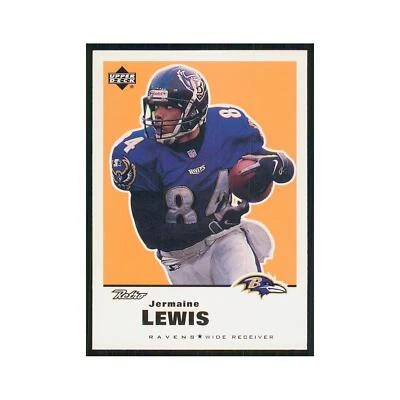 1999 Upper Deck Retro Jermaine Lewis Ravens #15 - Image 1 of 3