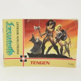 Gauntlet (Nintendo Entertainment System NES) MANUAL ONLY NO GAME NOT MINT