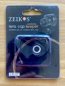 Lens Cap Keeper ~ Zeikos ~ Black ~ ZE-LCH1 ~ 2011 ~ USA ~ !🆕! - Picture 1 of 4