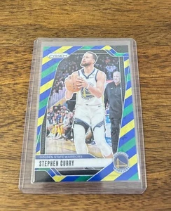 2024-25 PANINI STEPHEN CURRY BLUE YELLOW GREEN CHOICE PRIZM - Picture 1 of 2