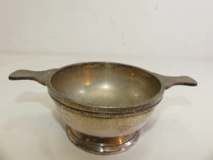 (ref288CP) Antique Wm Teacher & Sons Glasgow Quaich Silver Plated - Picture 1 of 6