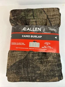 Allen 54in x 12ft Burlap Camo Blind Great ForTree stands Blinds Waterfowl Blinds - Picture 1 of 4