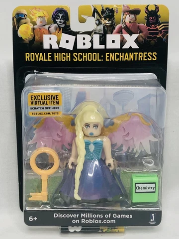 Roblox (19830) Royale High School: Enchantress Single Figure Pack Gold Cover