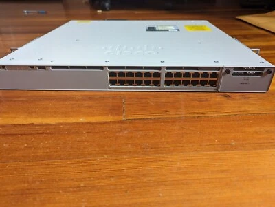 Cisco Catalyst C9300-24P-E 9300 Series 24-port PoE+ Switch Network - Image 1 of 2