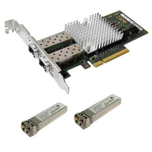 Fujitsu 2-Port 10 Gb Ethernet PCIe D2755-A11 GS3 GS2 Full-profile with 2x SFP+ - Afbeelding 1 van 3