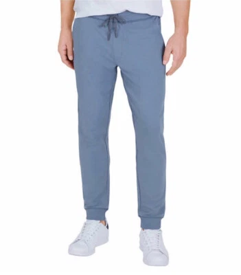 Jogger vintage resistente a la intemperie bolsillos elásticos piedra de pedernal azul para hombre X-grande Foto 1 de 4