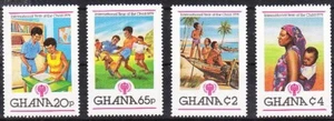 v5318 Ghana/ Intern.Jahr des Kindes MiNr 805/08 A ** - Imagen 1 de 1