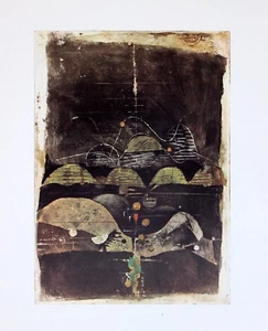 Johnny Friedlaender Lithograph Limited Edition Paysage Le Soir 1972 - Bild 1 von 1