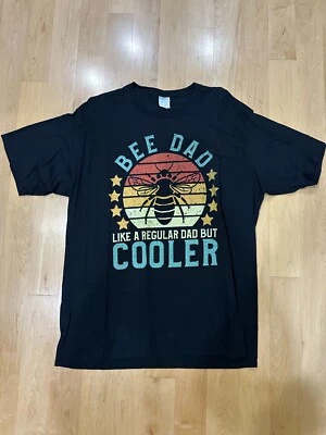 Bee Dad Like A Regular Dad But Cooler T-Shirt - Image 1 of 3