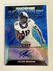 K194,958- 2020 Leaf Metal Draft Touchdown Kings Mojo Blue #TKJR1 Jalen Reagor/15 - Picture 1 of 1