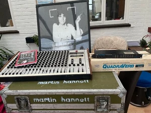 Martin Hannett 18 Kanal Live/ Studio Mischpult Ende 70er und sein Quadraverb - Bild 1 von 5