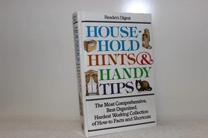 HOUSEHOLD HINTS & HANDY TIPS HARDCOVER BOOK 1988 READER'S DIGEST ISBN 0-89577-27 - Picture 1 of 2