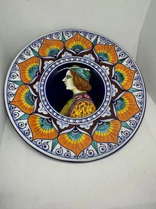 CACF Faenza Italy Renaissance style wall plate - Picture 1 of 5