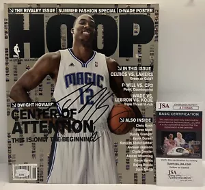 Dwight Howard SIGNED Orlando Magic Autographed Hoop Magazine JSA COA - Picture 1 of 3