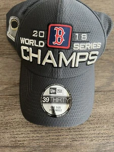Nueva gorra 39THIRTY Boston Red Sox New Era 2018 World Series Champions - azul/gris - Imagen 1 de 6