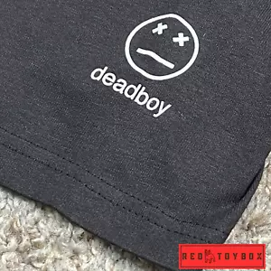 Vintage Deadboy Shirt Mens XL Winterland Y2K 00 Black Graphic Logo Tee Deadstock - Picture 1 of 15
