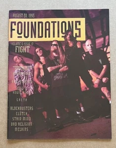 Foundations magazine feat. Fight - August 30, 1993 - RARE - Picture 1 of 3
