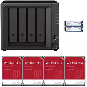 Synology DS923+ 4GB RAM 1.6TB Cache 8TB (4x2TB) of WD RED PLUS Drives - Picture 1 of 1
