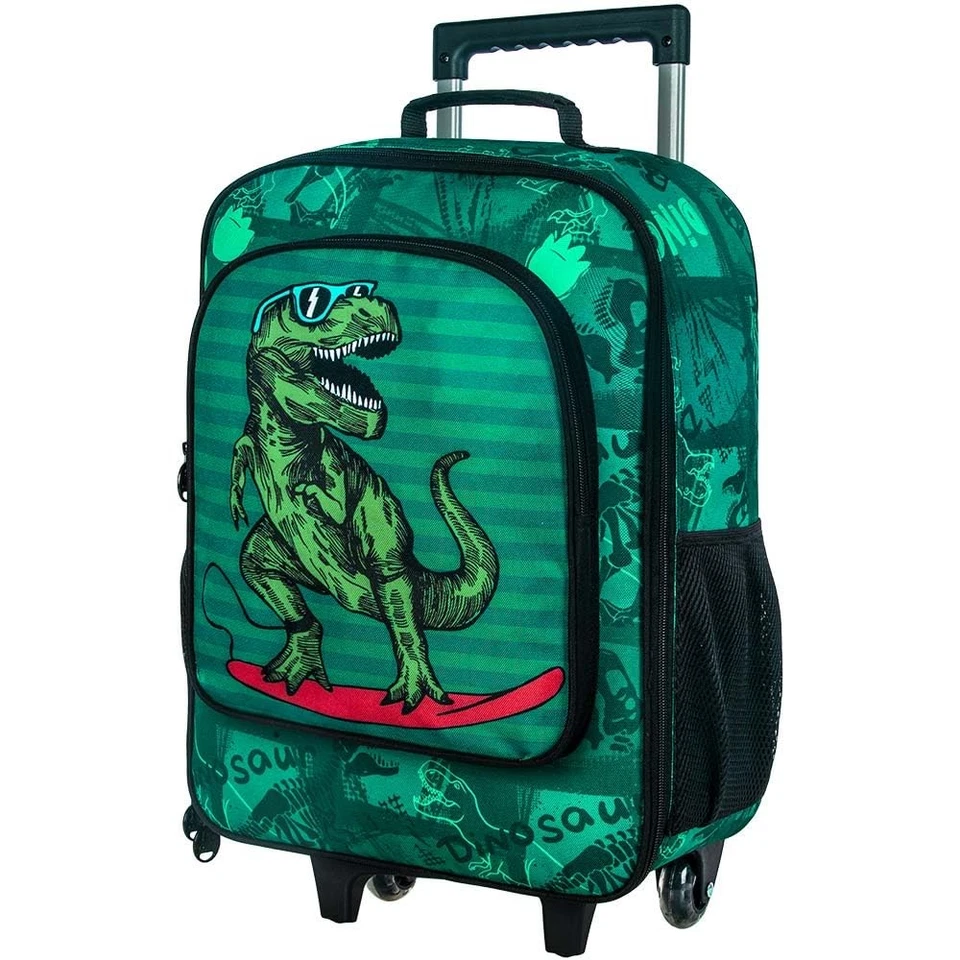 Kids Suitcase for Boys, Cute Dinosaur Rolling Luggage Wheels for Children Tod... - Image 1 of 4