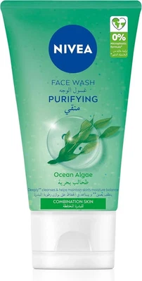 NIVEA Face Wash Cleanser, Purifying Cleansing, Combination Skin, 150ml - Image 1 of 4