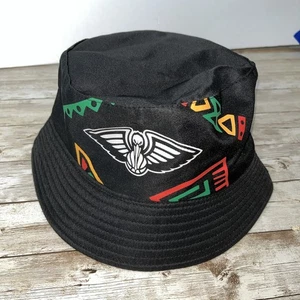 NEW ORLEANS PELICANS NBA Black Reversible Bucket HAT Zion Williamson Sprite SGA - Bild 1 von 4