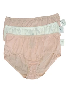 3er-Pack Comfort Choice + Größe 12 verschiedene Farben Slips Höschen Unterwäsche Neu ohne Etikett - Bild 1 von 2