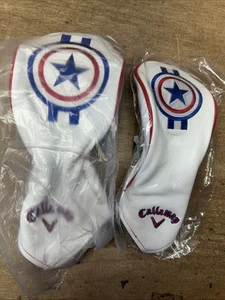 NEW Limited Ed Callaway US Open 2023 Set Of 2 Headcovers Driver & Fairway (C4) - Picture 1 of 2