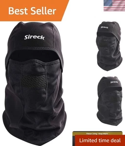 Máscara de esquí de pasamontañas para clima frío, resistente al agua y al viento polar térmico... - Imagen 1 de 9