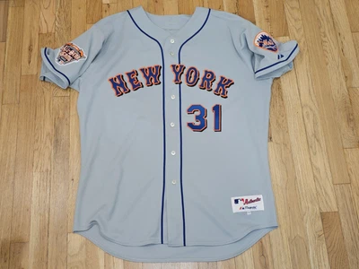 Футболка Майка Пьяццы из New York Mets MLB подлинная размер 52 2005 All Star Game б/у в отличном состоянии - Изображение 1 из 4