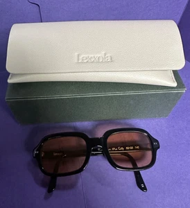 LEXXOLA JORDY Black Frame ORANGE Lens 52-23-140 - Picture 1 of 6