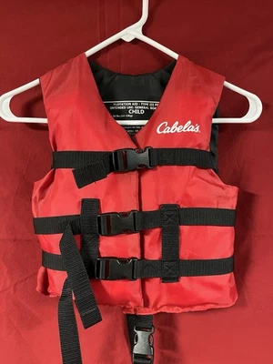 Colete salva-vidas infantil Cabela’s 30 a 50 libras - Imagem 1 de 4