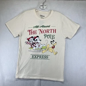 Camisa Disney Mujer S Minnie Mickey Pluto Navidad Vacaciones Express Retro Gráfico - Imagen 1 de 10