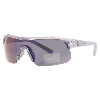 Nike Blue Mirror Shield Men's Sunglasses NIKE SHOW X1 DX6520 065 58 - Image 1 of 4