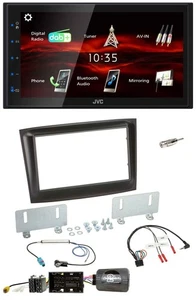 JVC USB Bluetooth Lenkrad DAB 2DIN Autoradio für Fiat Doblo ab 2015 schwarz - Bild 1 von 11